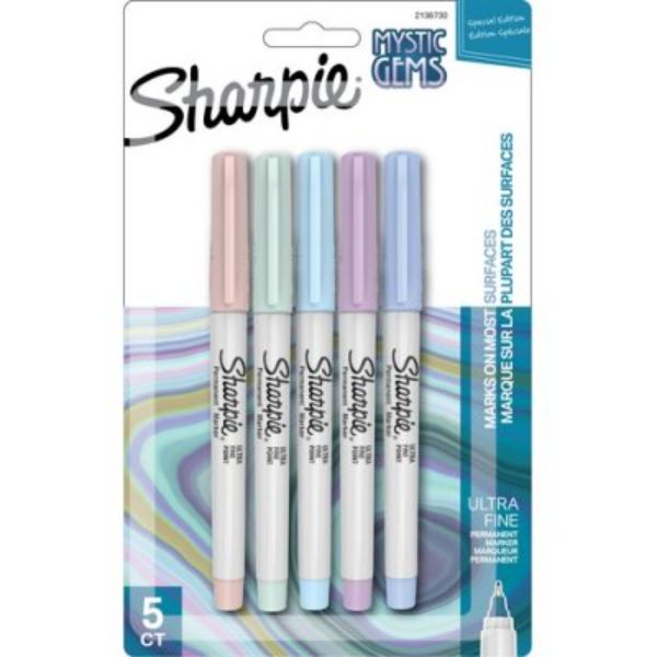 Sharpie  Mystic Gems Permanent Markers - Pack of 5