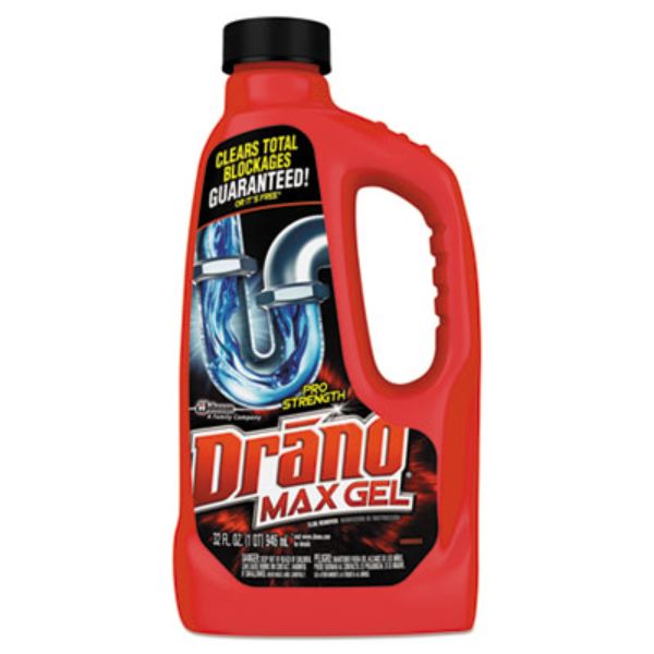 Picture of Drano SJN694768 32oz Bottle Max Gel Clog Remover