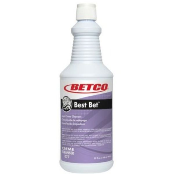 Picture of Betco BET0771200 Best Bet Liquid Abrasive Creme Cleanser, White