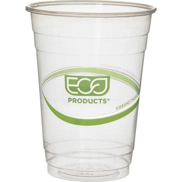 ECOEPCC16GSA 16 oz GreenStripe Cold Cups, Clear