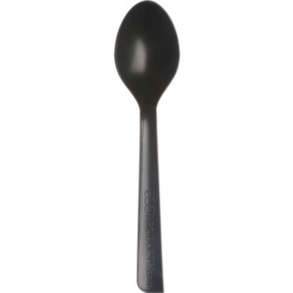 Picture of Eco-Products ECOEP-S113 6 in. 100 Percent Recycled Polystyrene Spoons, Black - Pack of 20