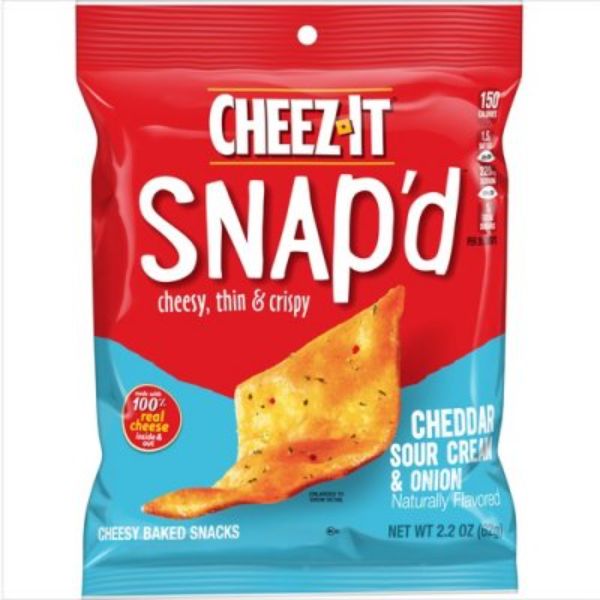 Picture of Keebler KEB11460 Snapd Cheddar Sour Cream - Onion Crackers