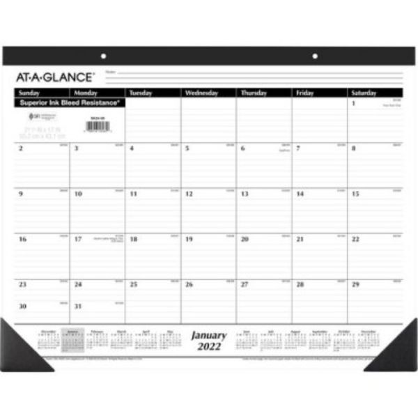 Classic Monthly Desk Pad