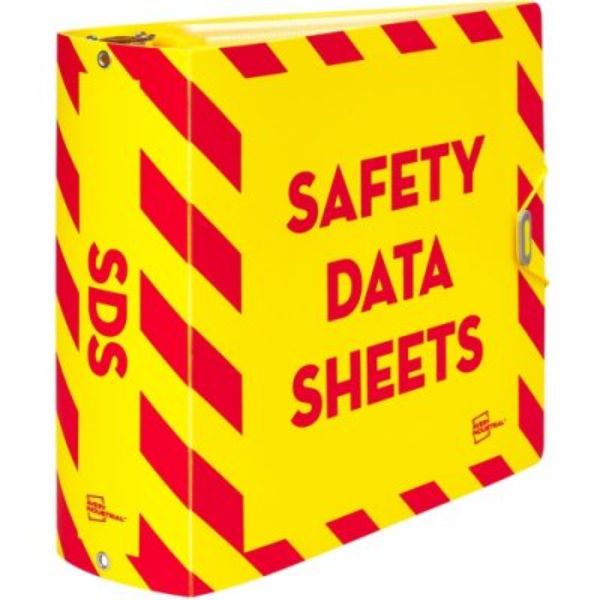 3 in. UltraDuty Ring Binder, Yellow & Red