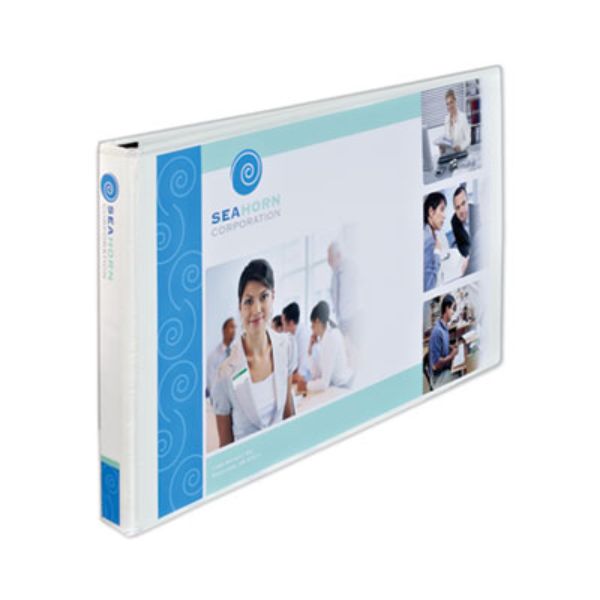 AVE72125 11 x 17 Heavy-Duty View Binders, 3 Rings, 1.5 in. Capacity, White