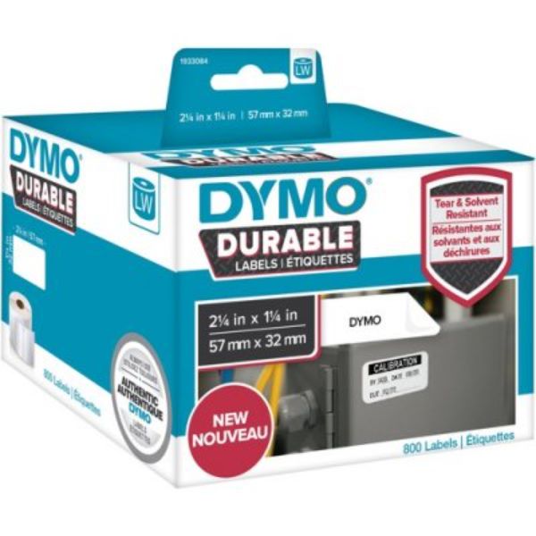Picture of DYMO DYM1933084 2.25 x 1.25 in. LW Durable Label&#44; White