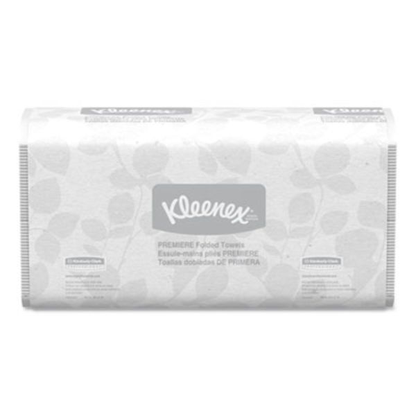 KCC13253 7.4 x 12.4 in. Premiere Folded Towels, White - 120 Per Pack