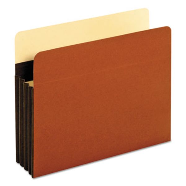 PFXC1525EHD 3.5 in. Heavy-Duty File Pockets Expansion - Letter Size, Red & Brown - Pack of 10