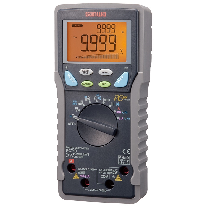 PC710  Digital Multimeter with True RMS and Dual Display