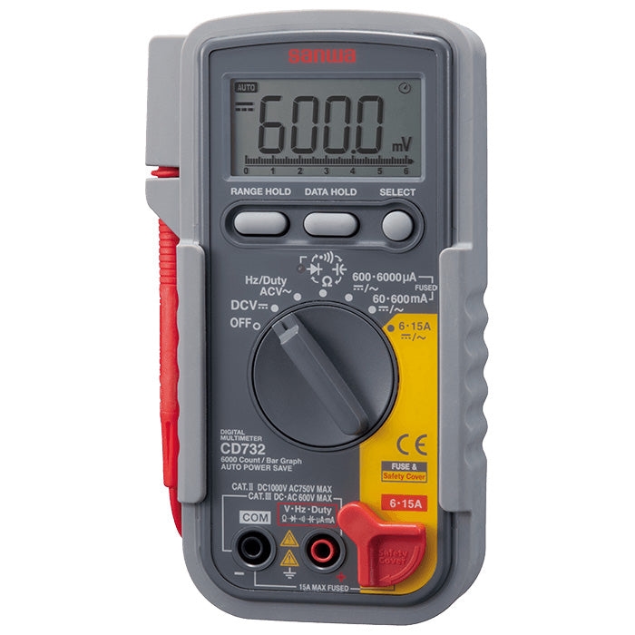 CD732  Digital Multimeter with High-Speed Bar Graph & Continuity Buzzer with LED
