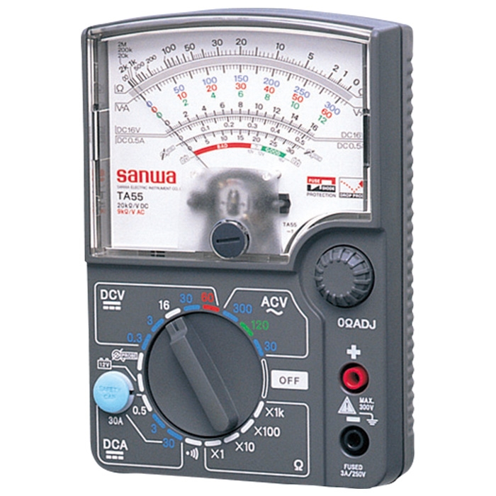 TA55  Analog Multimeter - 30A Range for Automotive Applications