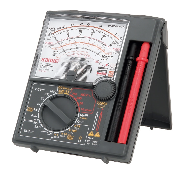 YX360TRF  Analog Multimeter with Built-In Case