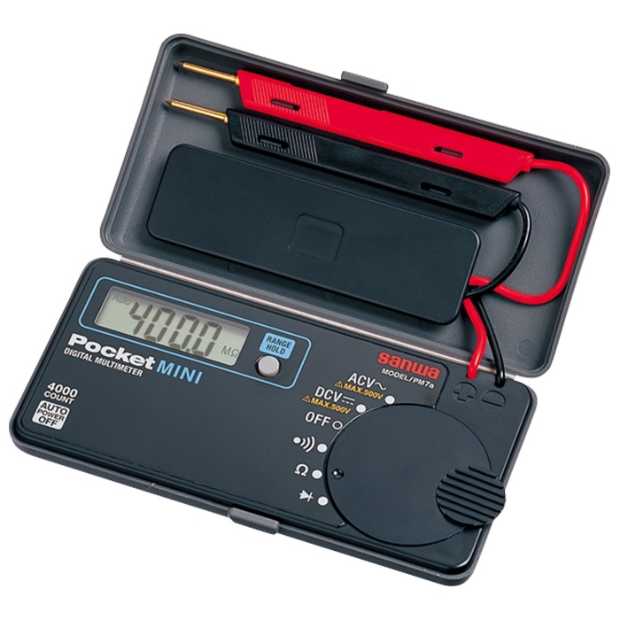 PM7a  Pocket Size Digital Multimeter with Built-In Case
