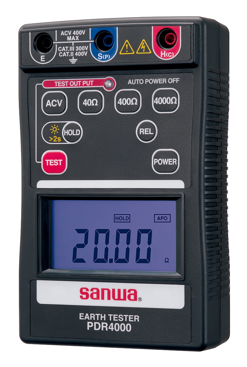 PDR4000  Portable Digital Earth Tester