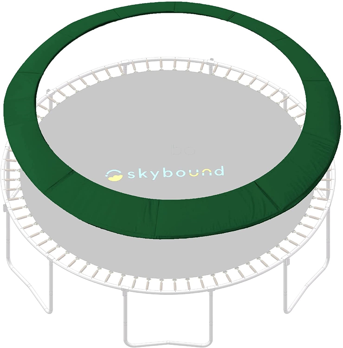Picture of SkyBound P1-1210BBL-DG Universal Replacement Trampoline Safety Pad with Dark Green Spring Cover for 12 ft. Frames