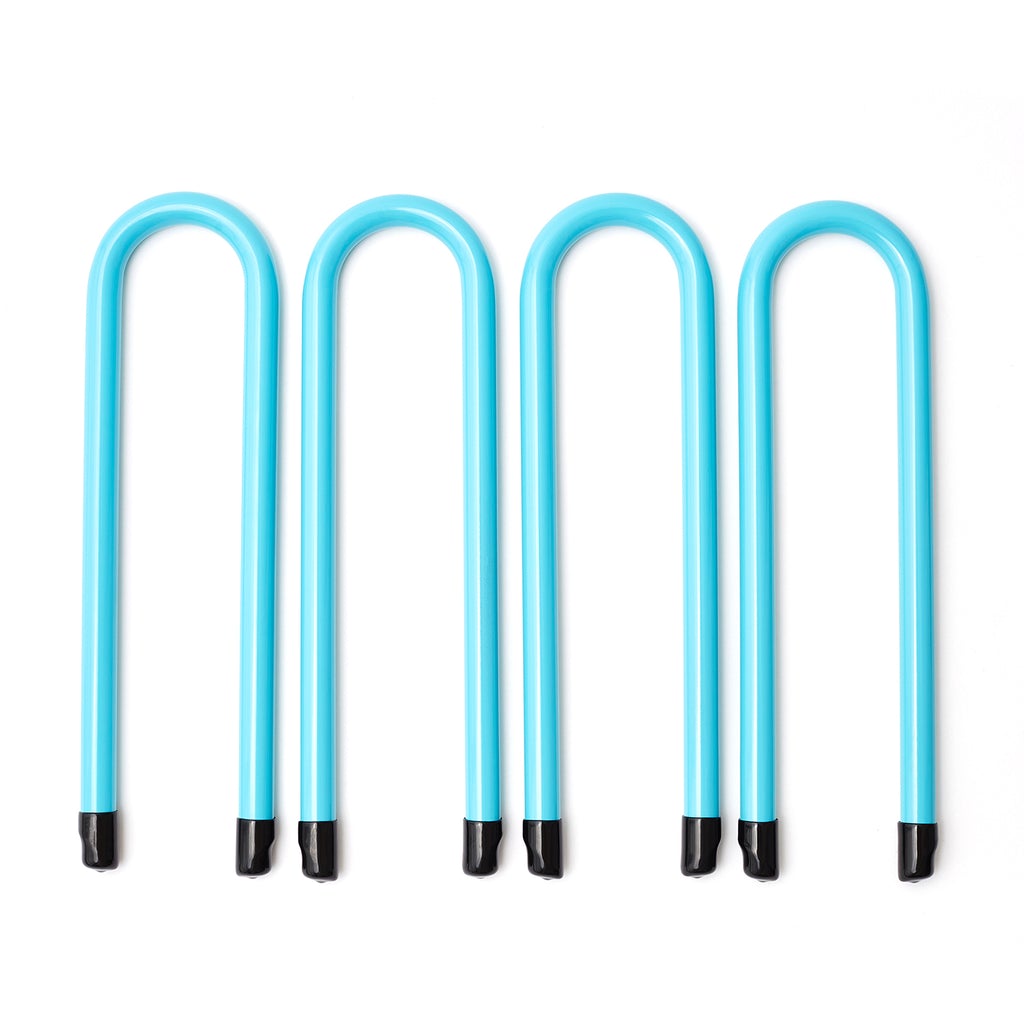 Picture of SkyBound ACC-WINS01-001 Heavy Duty Wind Stake U Shape Anchor Kit, Blue - Set of 4