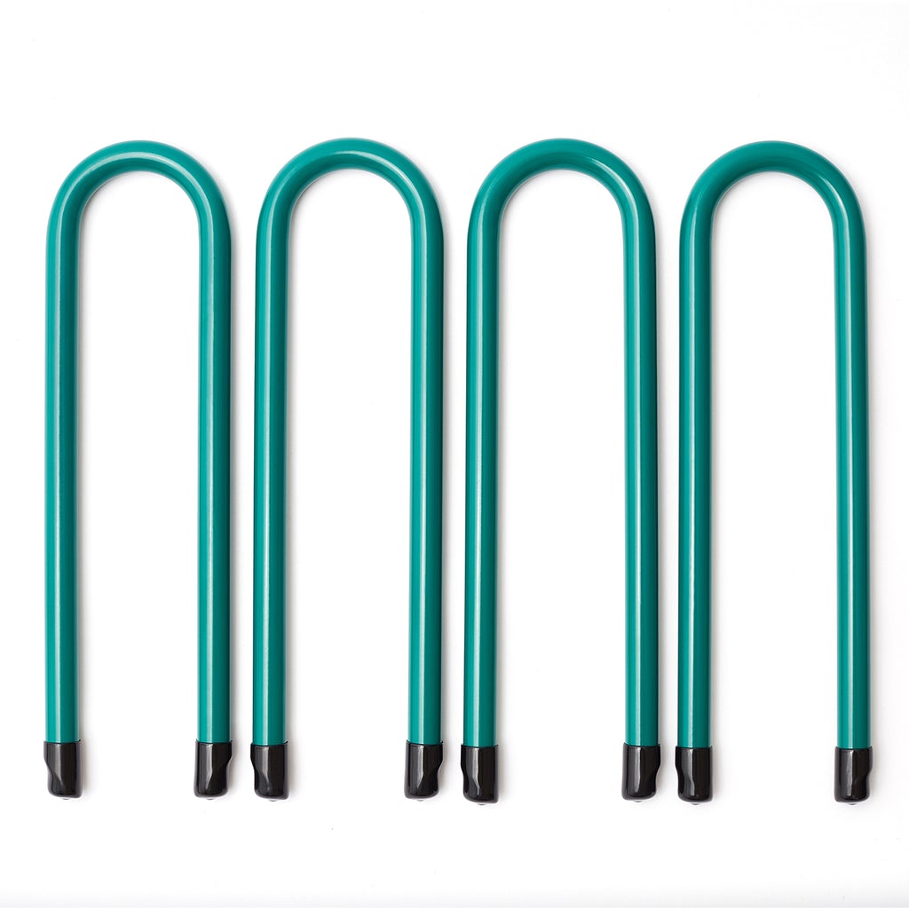 Picture of SkyBound ACC-WINS01-002 Heavy Duty Wind Stake U Shape Anchor Kit, Green - Set of 4