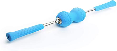 Picture of Spoonk Space MR-BLU Pagoda Magnetic Massage Roller, Blue