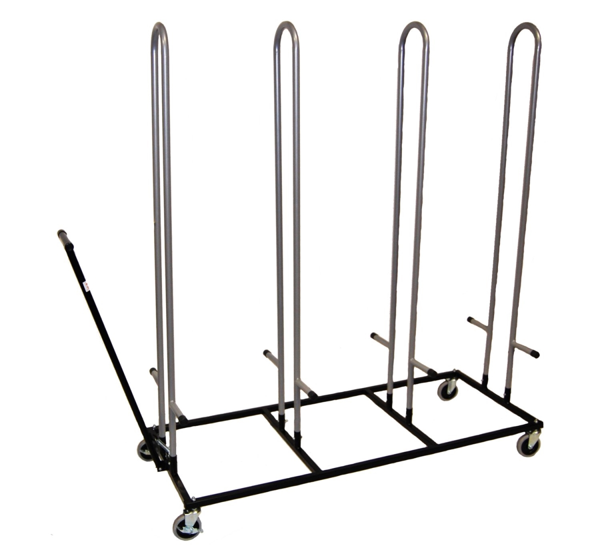 Shoulder Pad Hanger Rack - Black - Holds 28 Pads - Heavy Duty Design