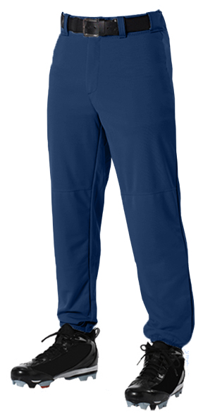 AA605PNVYSML Adult Baseball Pant, Navy - Small