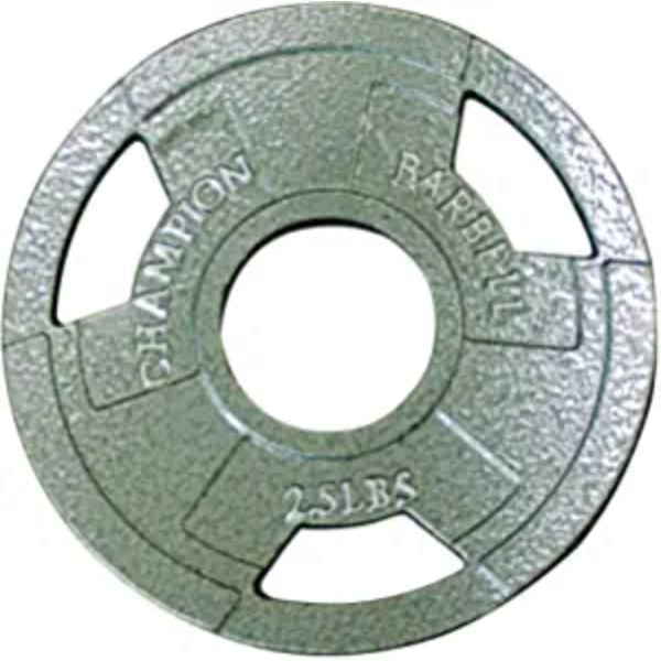 25 lbs Olympic Ure Olympic Bumper Plate, Black