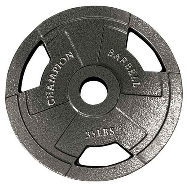 35 lbs Olympic Ure Olympic Bumper Plate, Black