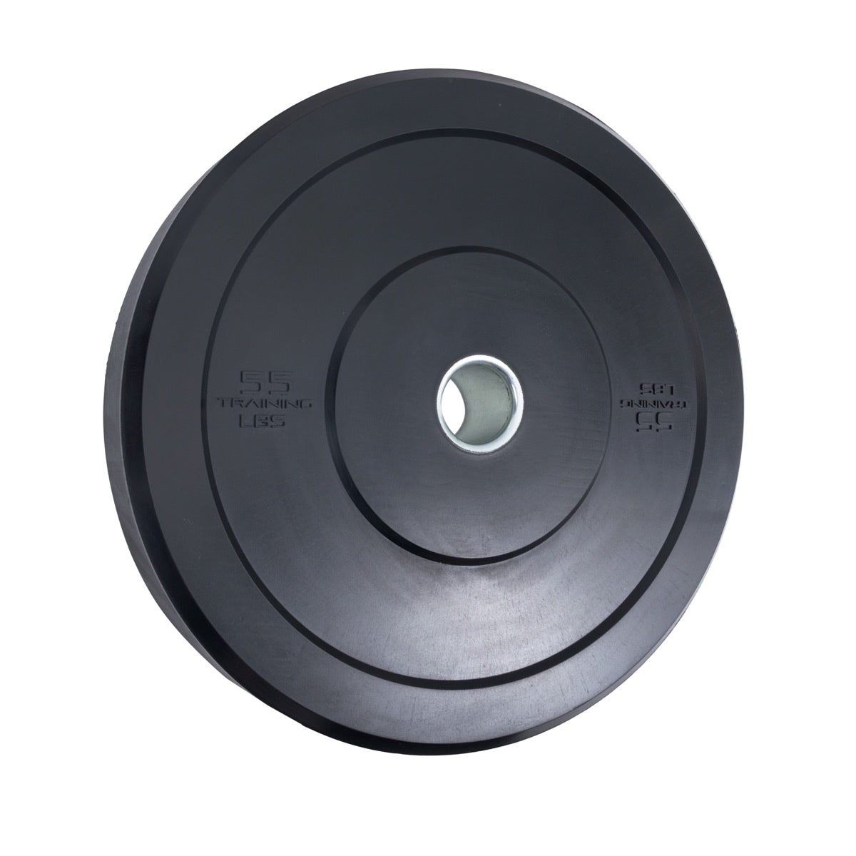 55 lbs Olympic Ure Olympic Bumper Plate, Black