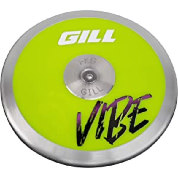 Picture of Gill GAVIBE16 Athletics Vibe 1.6K Discus - Neon Green