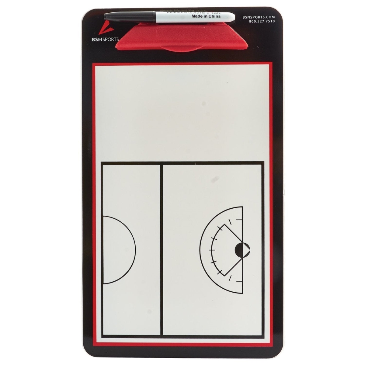 Picture of SSG 1388112 BSN Sports Double Sided Womens Lacrosse Coaching Board