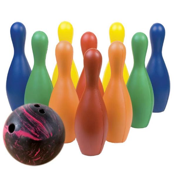 1246179 Multi Color Plastic Bowling Set with Ball