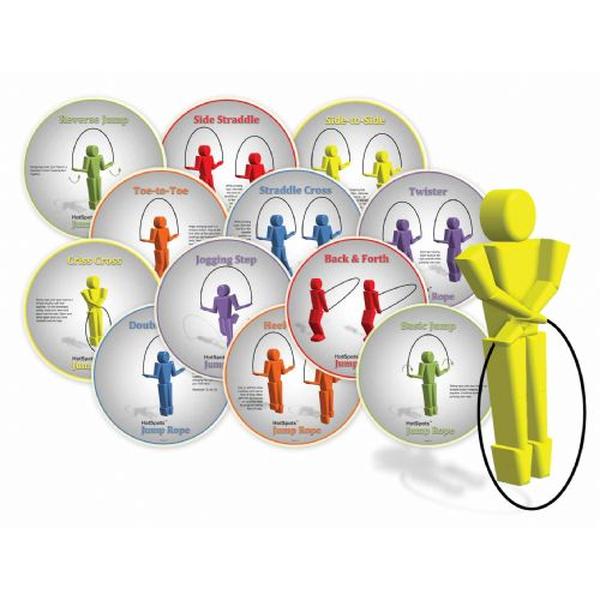 1238396 HotSpots Jump Rope Exercise Set