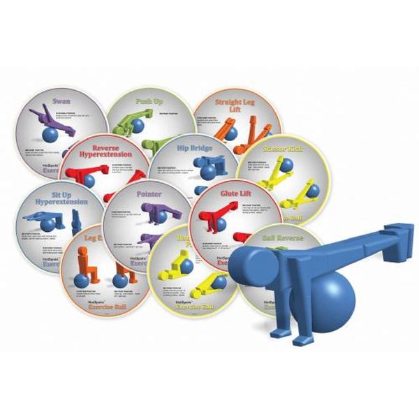 1238389 HotSpots Exercise Ball Set
