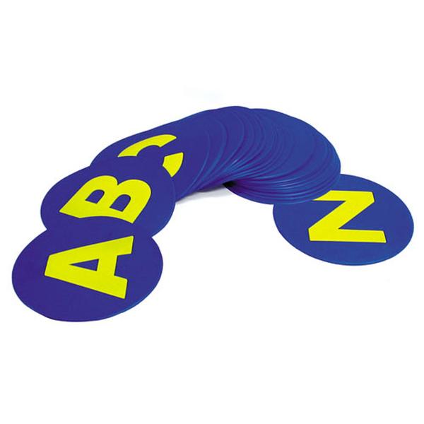 20024260 9 in. Alphabet Poly Spots - Set of 26