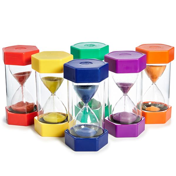 1454515 Color My Class Sand Timers - Set of 6