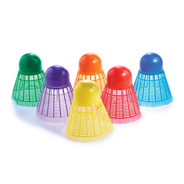 1317114 Color My Class Giant Shuttlecocks - Set of 6