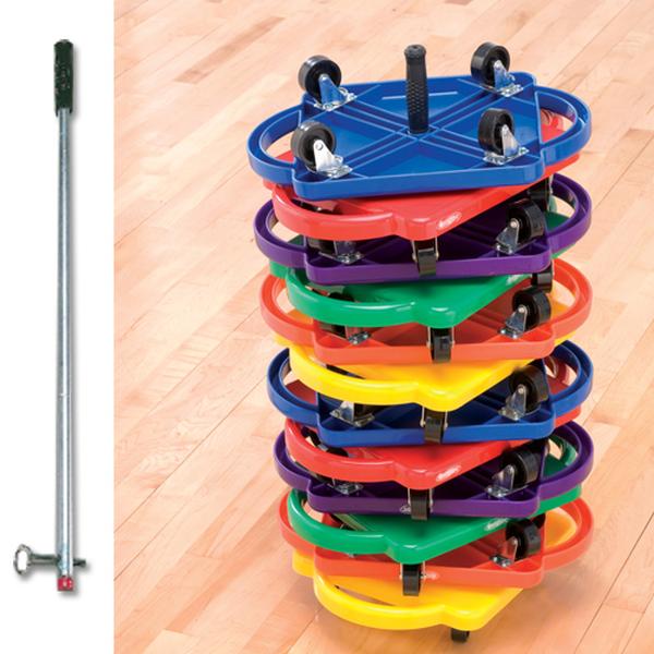 6777XXXXBM Scooter Board Storage Pole