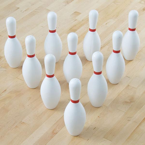 1273755 Tuff Foam Bowling Pin Set - Set of 10