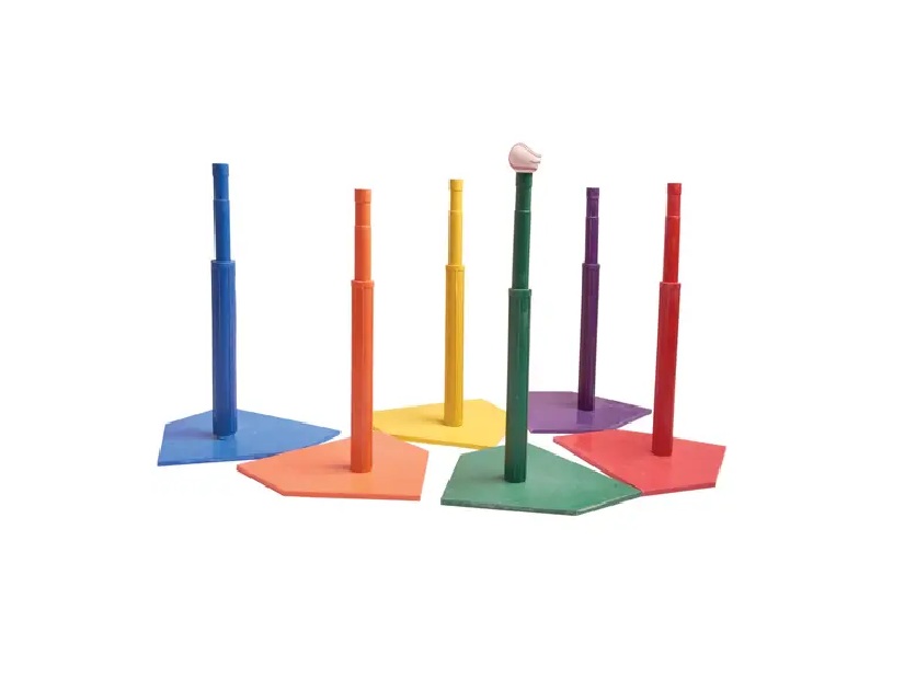 MacGregor 1336412 Batting Tees - Color My Class - Set of 6