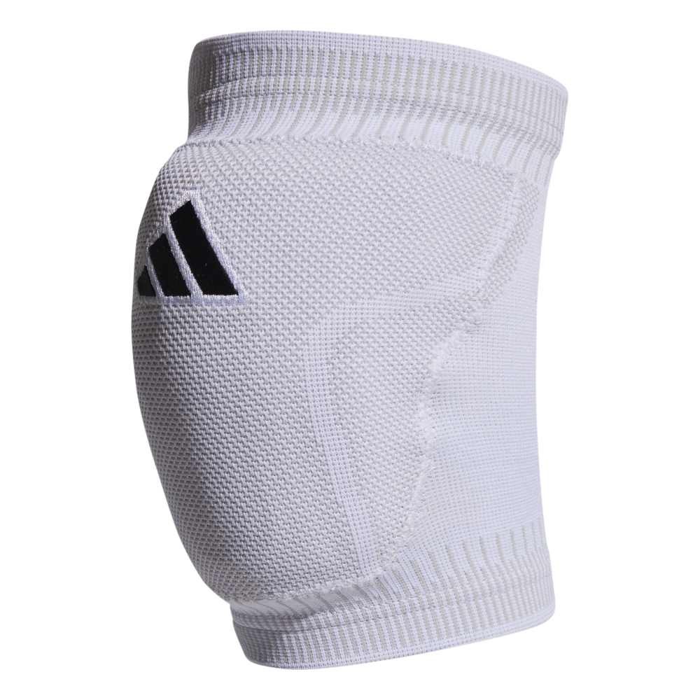 ADIW1499M Primeknit Volleyball Knee Pads, White & Black - Medium