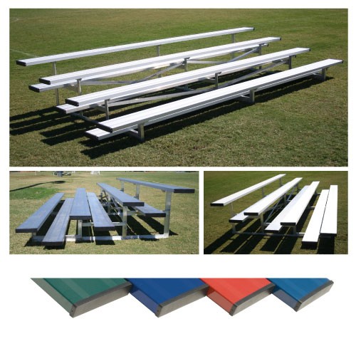Picture of SSN LR0415CN 4 Row 15 ft. Low Rise Bleacher&#44; Navy