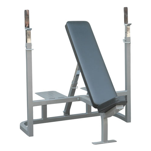 Picture of SSN 812702 Incline Weight Bench with Spotter Platform
