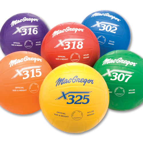 Picture of MacGregor 91300 Multicolor Volleyballs Prism Pack