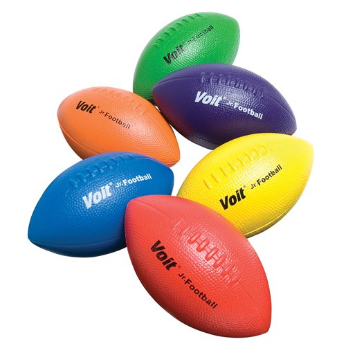Tuff Coated Foam Football - Orange