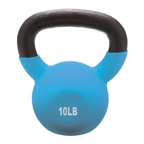 25 lbs Vinyl Coated Kettlebell, Royal