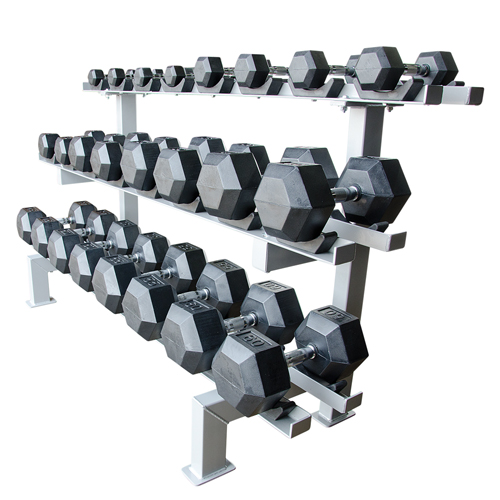 Picture of SSN 811100 Adjustable Dumbbell Racks 12 Per with Cradle