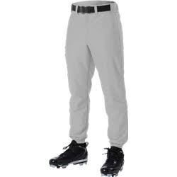 AA605PYGRYXLG Youth Baseball Pant, Grey - Extra Large