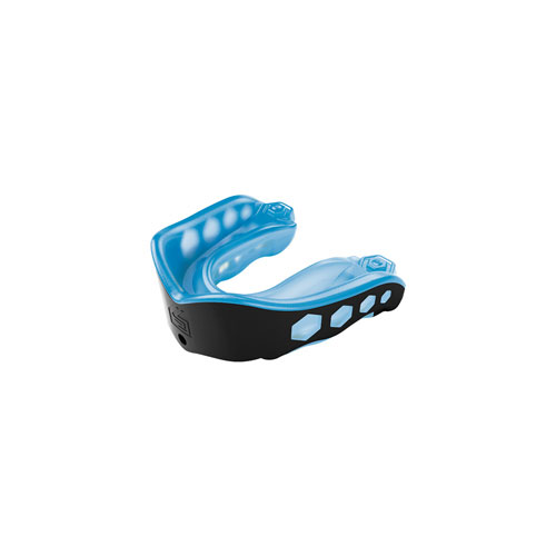 Picture of Shock Doctor 1384275 Gel Max Adult Convertible Mouthguard&#44; Blue & Black