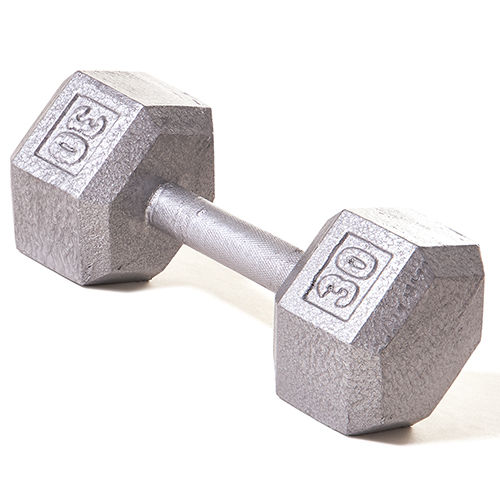 Picture of Champion Barbell 1152057 Hex Dumbbell with Straight Handle&#44; 30 lbs