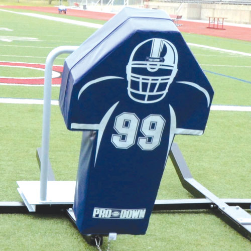 Picture of Pro Down 1296259 Football Man Sled Pad - Royal Blue