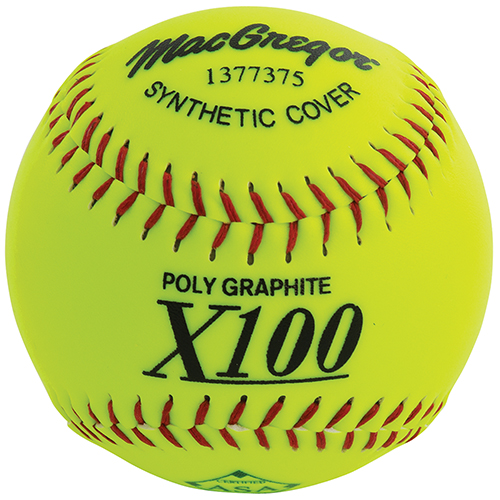 Picture of MacGregor 1377375 12 in. X52RE ASA Slow Pitch Softball&#44; Synthetic